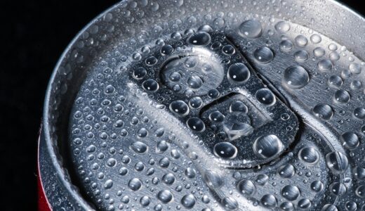 beverages, sparkling wine, drink, wet, drip, nature, refreshment, metal, aluminum, glittering, water, drop of water, cola can
