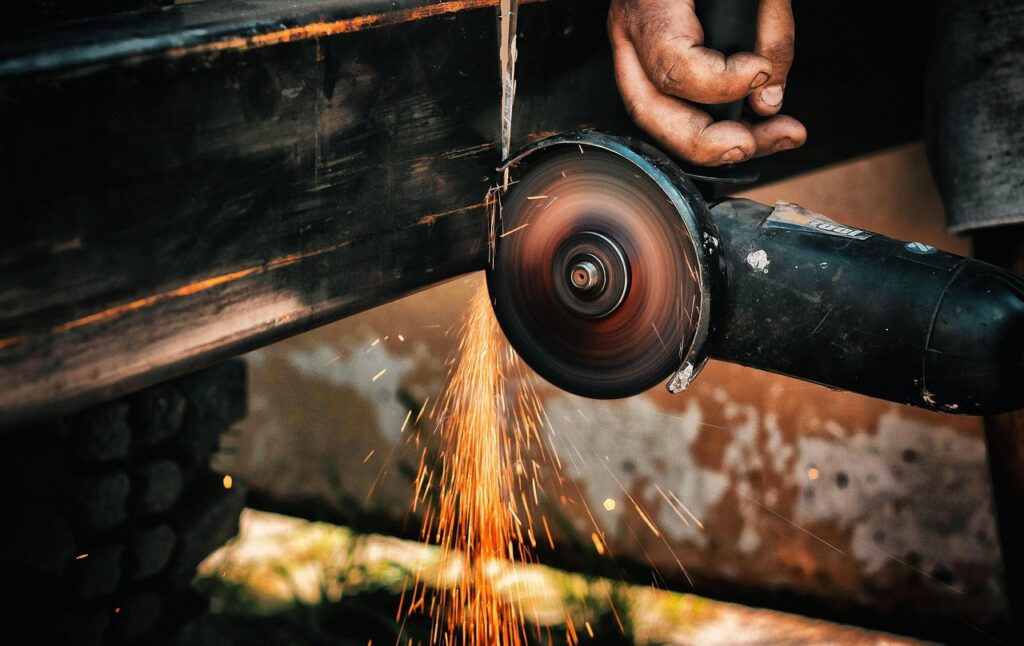 work, closeup, spark, sparks, grind, grinding, trouble, daily, cut, cutting, hard, heavy, dirty, hand, fingers, metal, grinder, heated, heat, dirt, steel, job, saw, grind, grinding, grinding, grinding, grinding, grinding, trouble, grinder, grinder