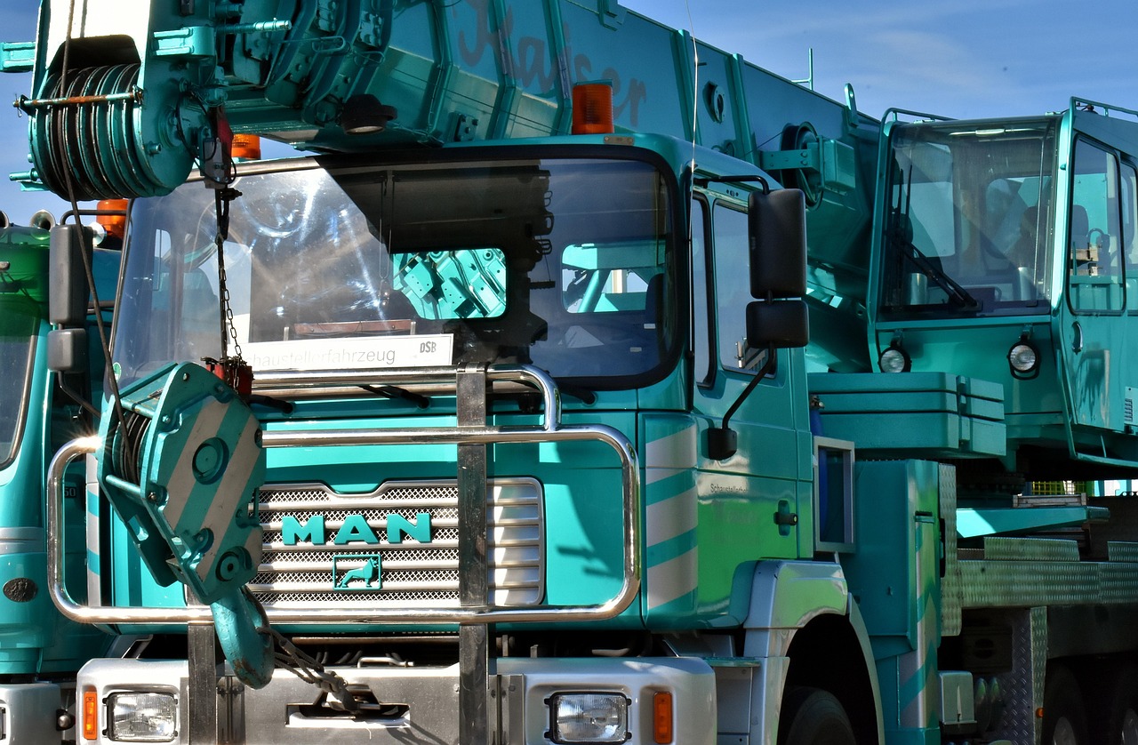 truck mounted crane, truck, vehicle, truck, truck, truck, truck, truck