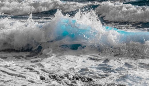 waves, sea, ocean, nature, splash, beach