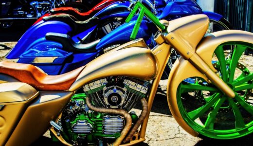 motorcycle, custom, colorful, harley, street, bike, motorcycles, shiny, machine, chrome