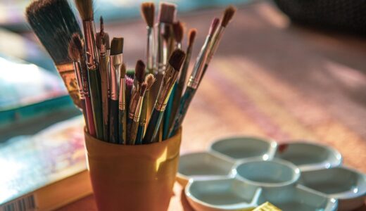 paint brush, art tool, holder, brush, painting, art supplies, art supplies, art supplies, art supplies, art supplies, art supplies