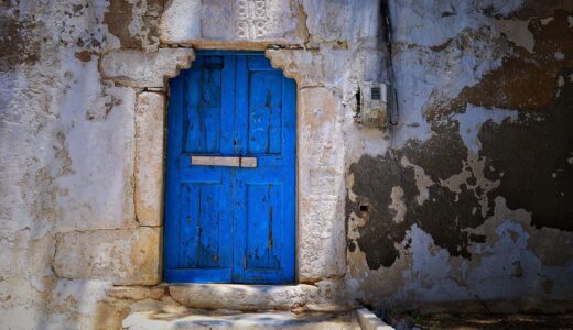 door, blue door, wall, greece, historic center, cyclades, naxos, wall, wall, wall, wall, wall