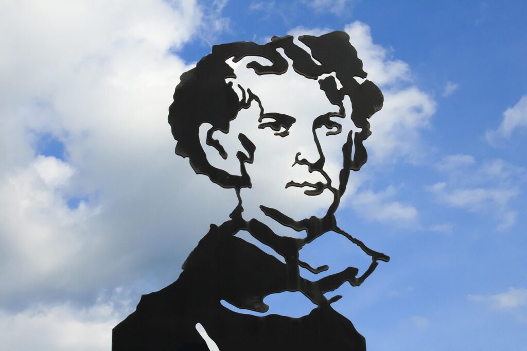 king, ludwig, the second, bavaria, stole, laser cut, portrait, heaven, white, blue, ludwig, ludwig, ludwig, ludwig, ludwig, laser cut, laser cut, laser cut