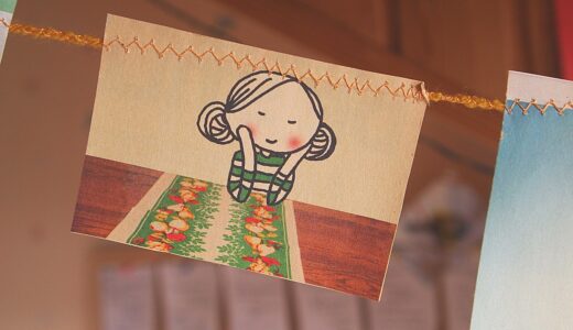 to craft, paper, garland, to cut, wire, hang up, decoration