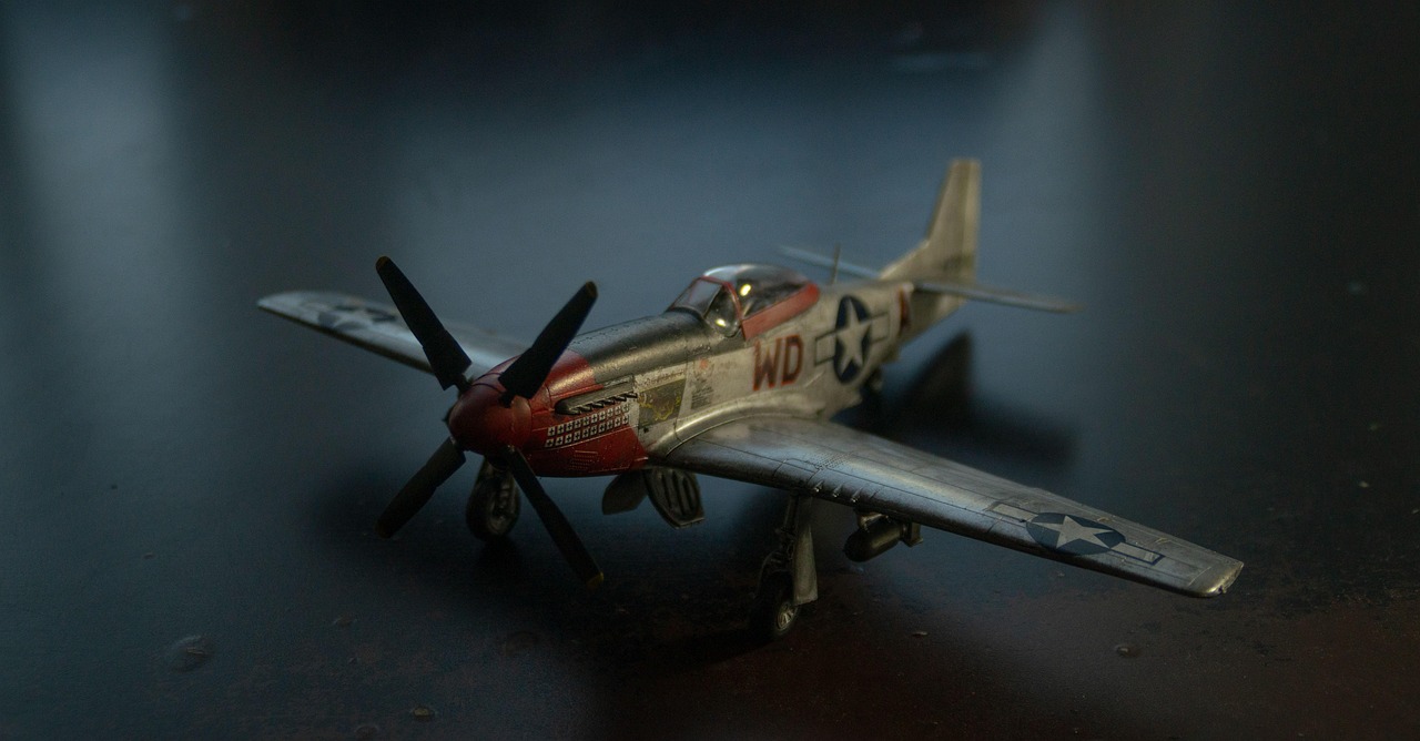 model, ww2, p51, mustang, usaf, plastic, miniature, plane, propeller, world war, modelling, allies
